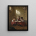 Een boeiende lectuur - Walther Firle — ingelijst kunstwerk aan de muur