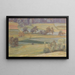 Aan het Meer van Attersee - Walther Gamerith — ingelijst kunstwerk aan de muur