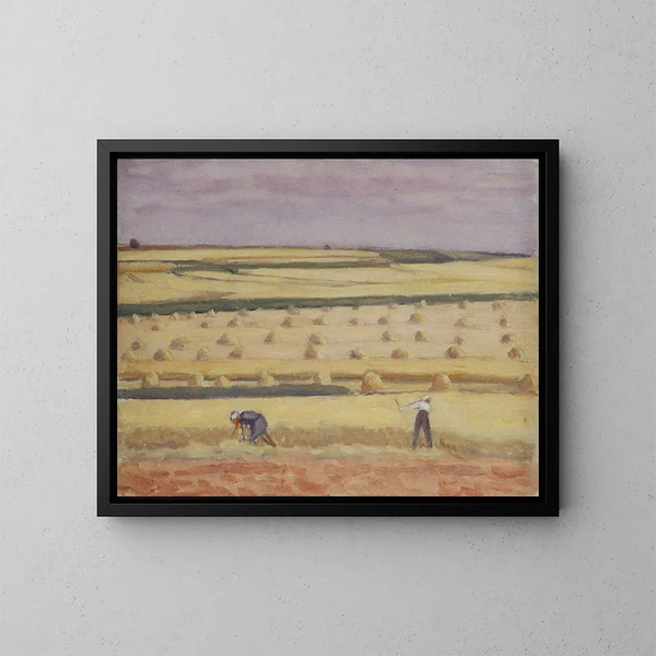 À la récolte - Walther Gamerith — ingelijst kunstwerk aan de muur