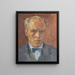 Premier autoportrait - Walther Gamerith — ingelijst kunstwerk aan de muur