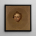Washington Allston - Gilbert Stuart — ingelijst kunstwerk aan de muur