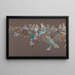 Arabische cavalerie - Wassily Kandinsky — ingelijst kunstwerk aan de muur