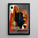 Enkele punten - Wassily Kandinsky — ingelijst kunstwerk aan de muur
