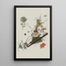Vrolijke Opstanding - Wassily Kandinsky — ingelijst kunstwerk aan de muur