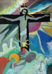 van het Christus kruisbeeld - Wassily Kandinsky — weergave van het kunstwerk