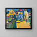 Allée verte à Murnau - Wassily Kandinsky — ingelijst kunstwerk aan de muur