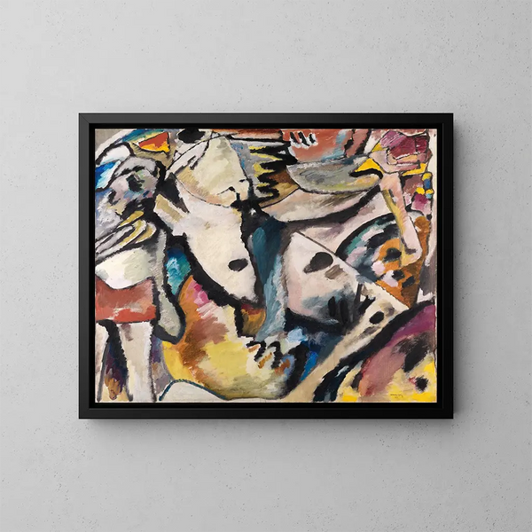 Improvisatie 13 - Wassily Kandinsky — ingelijst kunstwerk aan de muur