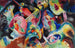 Improvisatie Overstroming - Wassily Kandinsky — weergave van het kunstwerk