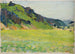 Kallmünz Lichtgroene bergen - Wassily Kandinsky — weergave van het kunstwerk