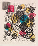 Kleine werelden V - Wassily Kandinsky — weergave van het kunstwerk