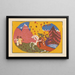 Klinge Pl05 - Wassily Kandinsky — ingelijst kunstwerk aan de muur
