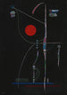 L'accent rouge - Wassily Kandinsky — weergave van het kunstwerk