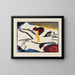 Lyrisme - Wassily Kandinsky — ingelijst kunstwerk aan de muur