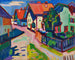 Murnau - Wassily Kandinsky — weergave van het kunstwerk