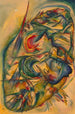 Onbekend schilderij Improvisatie - Wassily Kandinsky — weergave van het kunstwerk