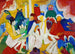 Oosters Schilderij - Wassily Kandinsky — weergave van het kunstwerk