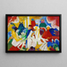 Oosters Schilderij - Wassily Kandinsky — ingelijst kunstwerk aan de muur