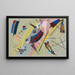 Zonder titel - Wassily Kandinsky — ingelijst kunstwerk aan de muur