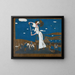 Esquisse voor een affiche van een Franse brouwerij - Wassily Kandinsky — ingelijst kunstwerk aan de muur