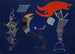 La Flèche - Wassily Kandinsky — weergave van het kunstwerk