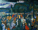 Het leven in kleuren - Wassily Kandinsky — weergave van het kunstwerk