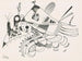 Tekening voor de buurt - Wassily Kandinsky — weergave van het kunstwerk