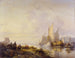 Rivier scène - Wijnand Nuyen — weergave van het kunstwerk