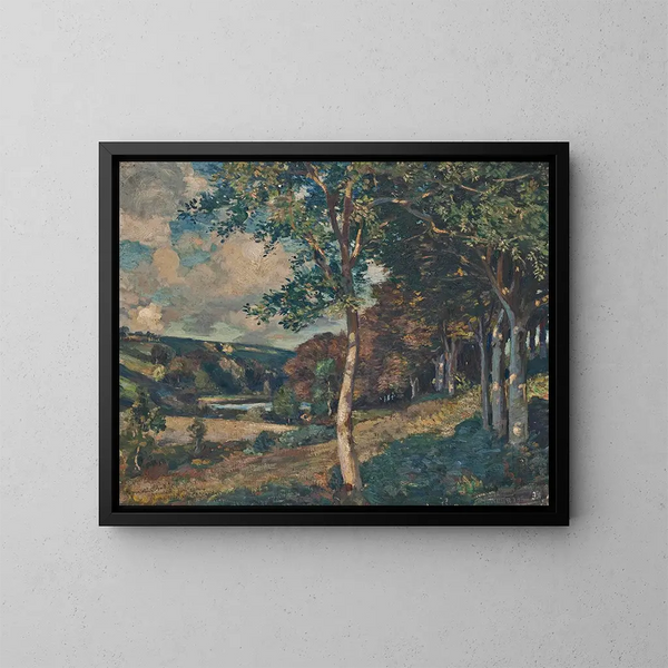 Brittany, France - Wilfrid Gabriel de Glehn — framed artwork on a wall