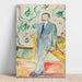 Reproductie van het schilderij Wilhelm Wartmann - Edvard Munch