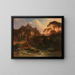 Ariccia - Wilhelm August Schirmer — ingelijst kunstwerk aan de muur