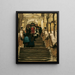 Winter Painting - Wilhelm Bernatzik — framed artwork on a wall