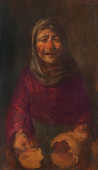 Wilhelm Busch - Alte Frau mit zerbrochenem Krug.webp