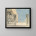 van het uitzicht op de Piazzetta van San Marco in Venetië - Wilhelm Gail — ingelijst kunstwerk aan de muur