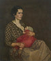 Moeder met kind - Wilhelm Haller — weergave van het kunstwerk