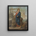 Pelgrimage van een heilige - Wilhelm Kandler — ingelijst kunstwerk aan de muur
