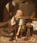 Le petit artisan - Wilhelm Kiesewetter — weergave van het kunstwerk