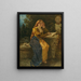 The handsome philosopher - Wilhelm Kray — framed artwork on a wall