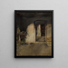 Binnenkant van de keuken - Wilhelm Leibl — ingelijst kunstwerk aan de muur