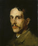 Portrait painting of the artist Louis Eysen - Wilhelm Leibl — artwork view