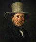 The painter Christen Købke - Wilhelm Marstrand — artwork view