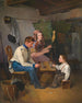Playing with the lead soldiers - Wilhelm Richter — artwork view