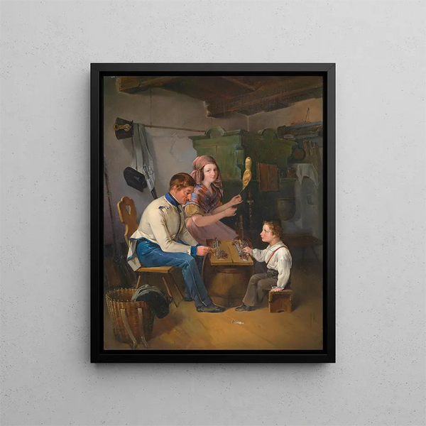 Wilhelm Richter - Spiel mit den Zinnsoldaten.webp