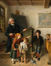 La cruche cassée - Wilhelm Schütze — weergave van het kunstwerk