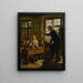 De schoolmeester - Wilhelm Schütze — ingelijst kunstwerk aan de muur