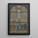 Christus aan het kruis - Wilhelm Sasnal — ingelijst kunstwerk aan de muur