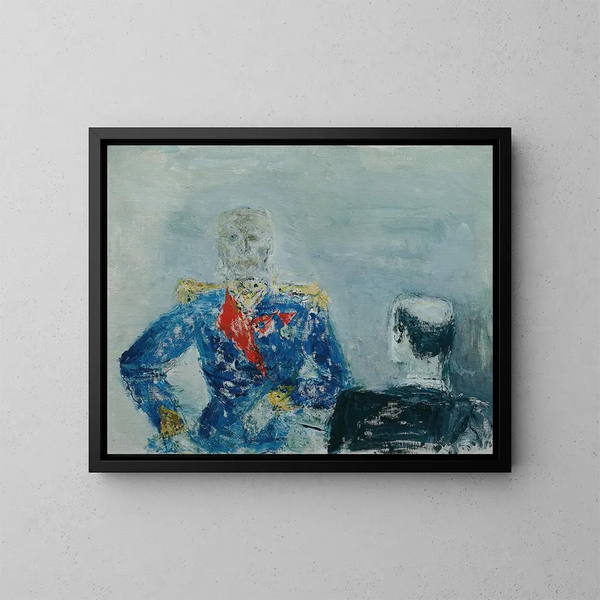 General and Diplomatic Painting - Wilhelm Thöny — framed artwork on a wall