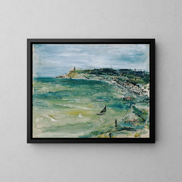 Le Havre - Wilhelm Thöny — framed artwork on a wall