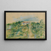 Rue à Sanary-sur-Mer - Wilhelm Thöny — framed artwork on a wall