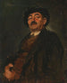Camille lachend - Wilhelm Trübner — weergave van het kunstwerk