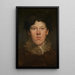 Jonge jongen met kraag - Wilhelm Trübner — ingelijst kunstwerk aan de muur